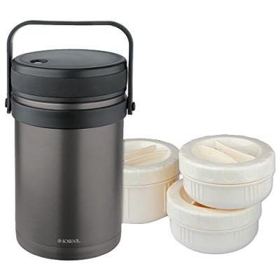 Isosteel 2063871 Boîte De Conservation Sous Vide D'Air 1,5L En Gris, Inox