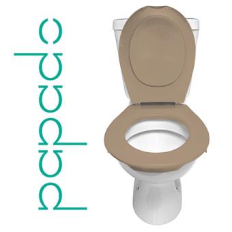 Lunette + Abattant Wc Clipsable Papado ""Beige"" - Accessoires salles de bain et WC - Achat ...
