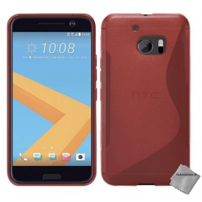 Housse etui coque pochette silicone gel fine pour HTC 10 (One M10) - ROUGE