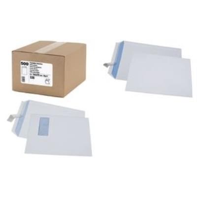 Gpv pochettes d'expédition, c5, 162 x 229 mm, blanc, 90 g m2 530