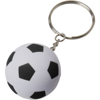 Bullet Porte-clés Football (9.5 x 4 cm) (Blanc / orange) - UTPF317 - 1