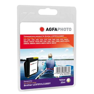 Agfaphoto apb1000yd cartouche dencre jaune