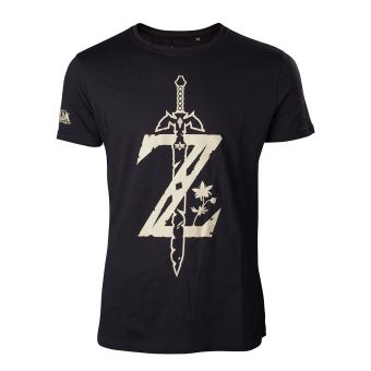 ZELDA BREATH OF THE WILD- T-Shirt Big Z Logo (L)