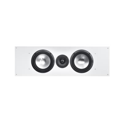 Enceinte centrale passive murale ou encastrable 2 voies 100 watts blanc laqué CANTON - ATELIER 750
