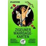 Zigeuner Wahrsagekarten. Deutsch/Englisch/Kroatisch/Ungarisch/Französisch/Italienisch