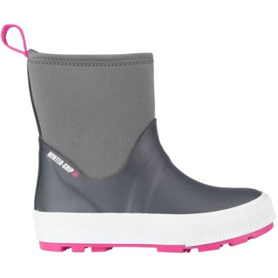 filles snowboots Neo Welly taille 29 gris / rose