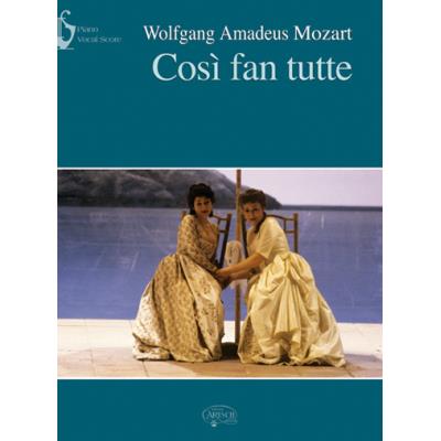Partitions classique CARISCH MOZART W.A. - COSI FAN TUTTE - CHANT, PIANO Voix solo, piano