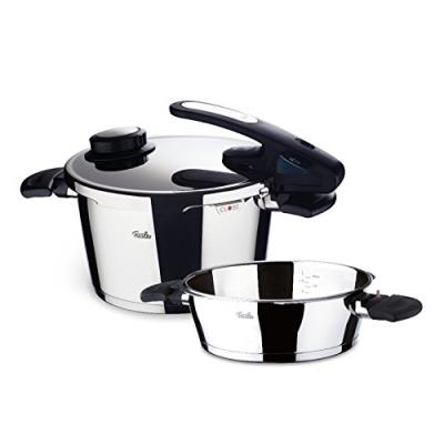 Fissler fl63030512070 vitavit edition design set autocuiseur + poêle pression acier 6/2,5 l 22 cm