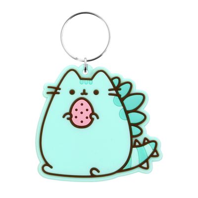 Pusheen Porte-clés en caoutchouc Pusheenosaurus
