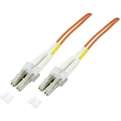 Duplex connecteur lc lc 50 125µ monomode om2 efb elektronik 1m orange o0310.1