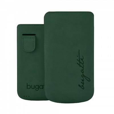 Etui cuir Bugatti Perfect Velvety pour iPhone 5 / 5S vert doux