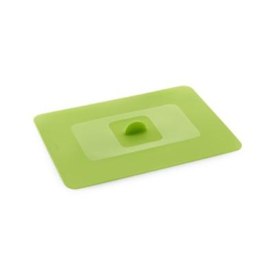 LÉKUÉ COUVERCLE HERMÉTIQUE RECTANGULAIRE SILICONE PLATINE 35 X 25 CM VERT TOOLS