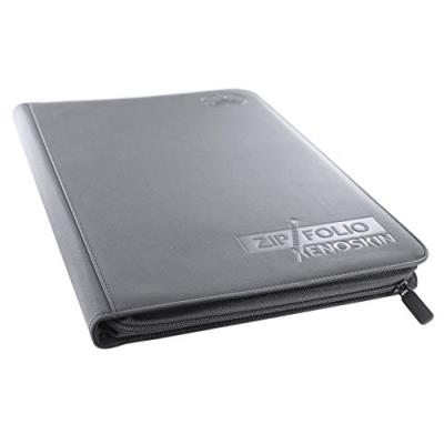 Ultimate guard ugd10213-9 poche zipfolio xenoskin, jeu de cartes, gris