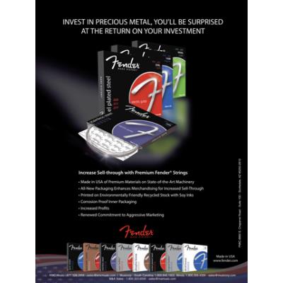 Cordes FENDER 250L LIGHT 9-42 Cordes guitares électriques