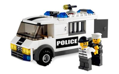 7245 Le Transport Des Prisonniers, Lego City