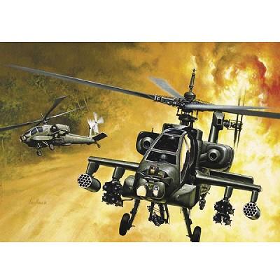 Italeri - helicoptere militaire AH-64A Apache