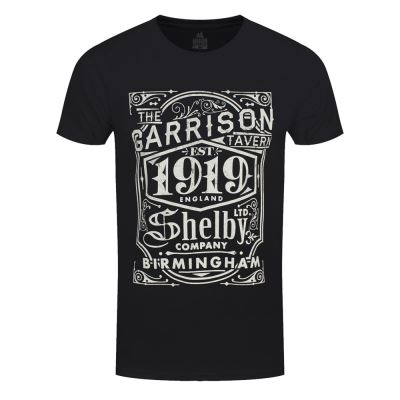 Peaky Blinders T-Shirt Garrison Pub Homme NoirNon Applicable