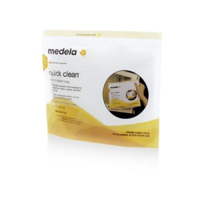 Medela sachet quick clean pour nettoyage au micro-ondes, boite de 5 pièces