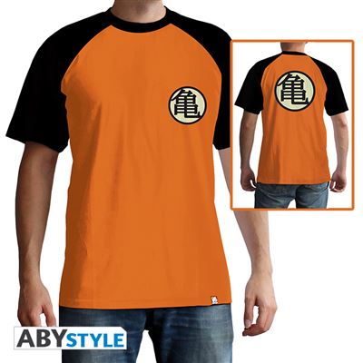 DRAGON BALL - Tshirt Kame Symbol homme orange XS