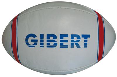 Ballon Rugby Cuir Cousu T4