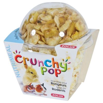 Comparer les prix de Zolux - Friandises Crunchy Pop à la Banane pour Rongeurs - 63g