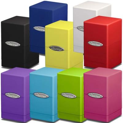 Ultra Pro - Boîte pour cartes Satin Tower Deck Box Vert Tilleul
