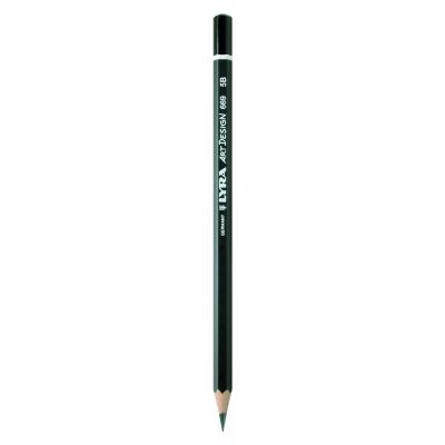 Lyra Rembrandt Motif art Dessin Crayon Mine 5B N/A Noir