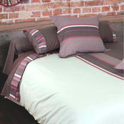 Parure de lit 240x220 cm Percale de coton MADELEINE
