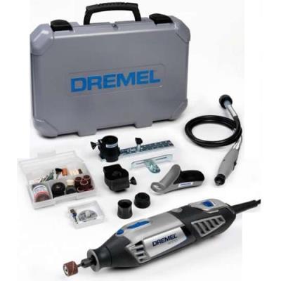 Dremel 4000 175W Avec 65 Accessoires + 4 Adaptations En Coffret - F013 4000 Jp