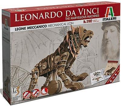 Italeri - Les machines merveilleuses de Leonard de Vinci - Lion mécanique