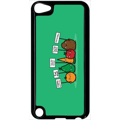 Coque ipod touch 5 funny vegan c est le mal