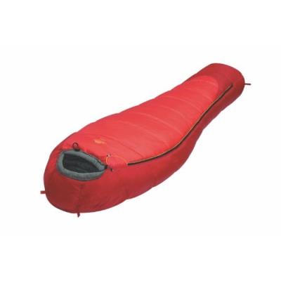 Alexika nord fermeture éclaire à droite sac de couchage mixte adulte rouge 80 x 220 x 55 cm