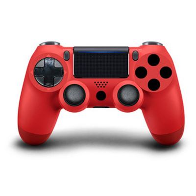 Manette pour PS4 Console sans Fil Vormor avec Double Vibration Moteur - Rouge
