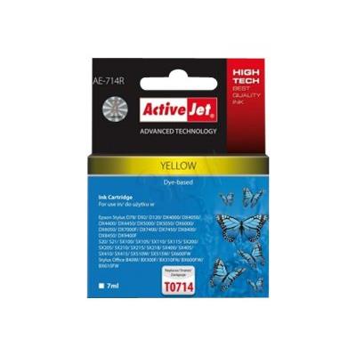 ActiveJet Premium AE-714R - inktgeel - inktcartridge (alternatief voor: Epson T0714)
