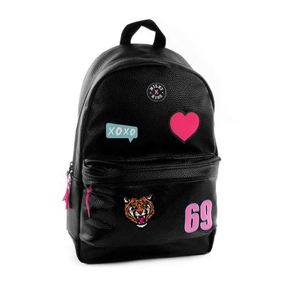 Milky Kiss Patch Perfect Sac à Dos Enfants, 39 cm, Black