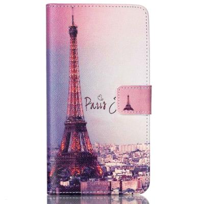Etui en PU pour Samsung Galaxy J7 SM-J700F - Paris Eiffel Tower