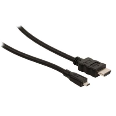 Câble hdmi haute vitesse avec connecteur ethernet hdmi - micro connecteur hdmi 2.00 m noir valueline