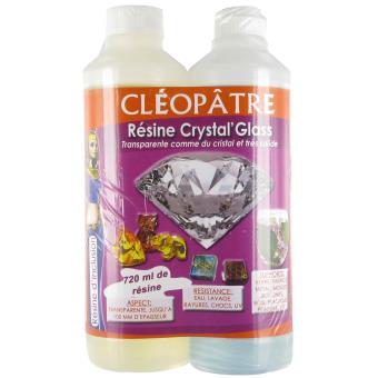 Résine epoxy loisirs 150ML Cristal diamond CLEOPATRE
