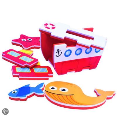 Jouets de bain bateau 9 pièces