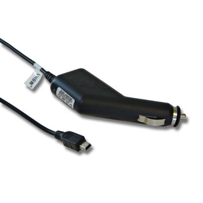 Câble de chargement pour allume-cigare pour GPS avec branchement mini-USB et recepteur TMC intégré pour BECKER Traffic, Ready und Navigon