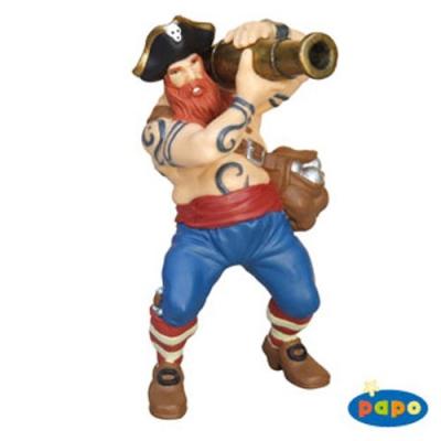 Papo Figurine Pirate Au Canon - Image 3
