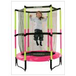 Le trampoline Joey Jump 3.0 rose de 140 cm de diamètre