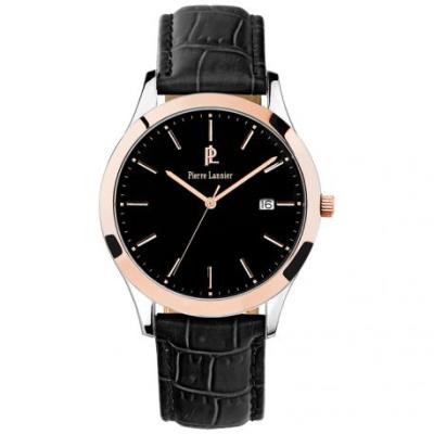 Montre PIERRE LANNIER Homme modèle Classique Noire - 231G433