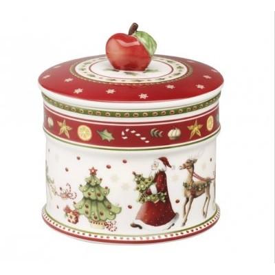 VILLEROY & BOCH - Boite à biscuits PM en porcelaine Winter Bakery Delight