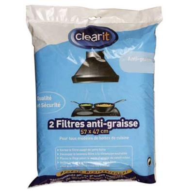 Clearit Filtres De Hottes Anti-graisse 140g/m² Ref: 71s7824