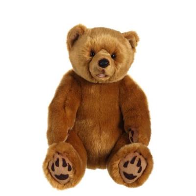 GIPSY - 070091 - PELUCHE - OURS GRIZZLY ASSIS - 42 CM - MIEL
