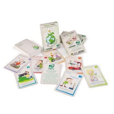 France Cartes - Jeu de 7 familles - Qualité Grimaud PEFC Gamme verte : Ma jolie planète
