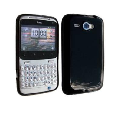 Housse silicone glossy pour htc chacha