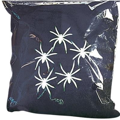 Fausse toile d'araignée noire 100g Halloween taille unique