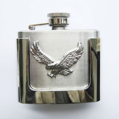 boucle de ceinture flasque a alcool aigle country western